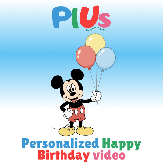 Personalized Birthday Video